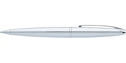 ATX Pure Chrome Ballpoint Pen by A.T. Cross, silver chrome finish with sleek clip on Tampa Home & Garden Store