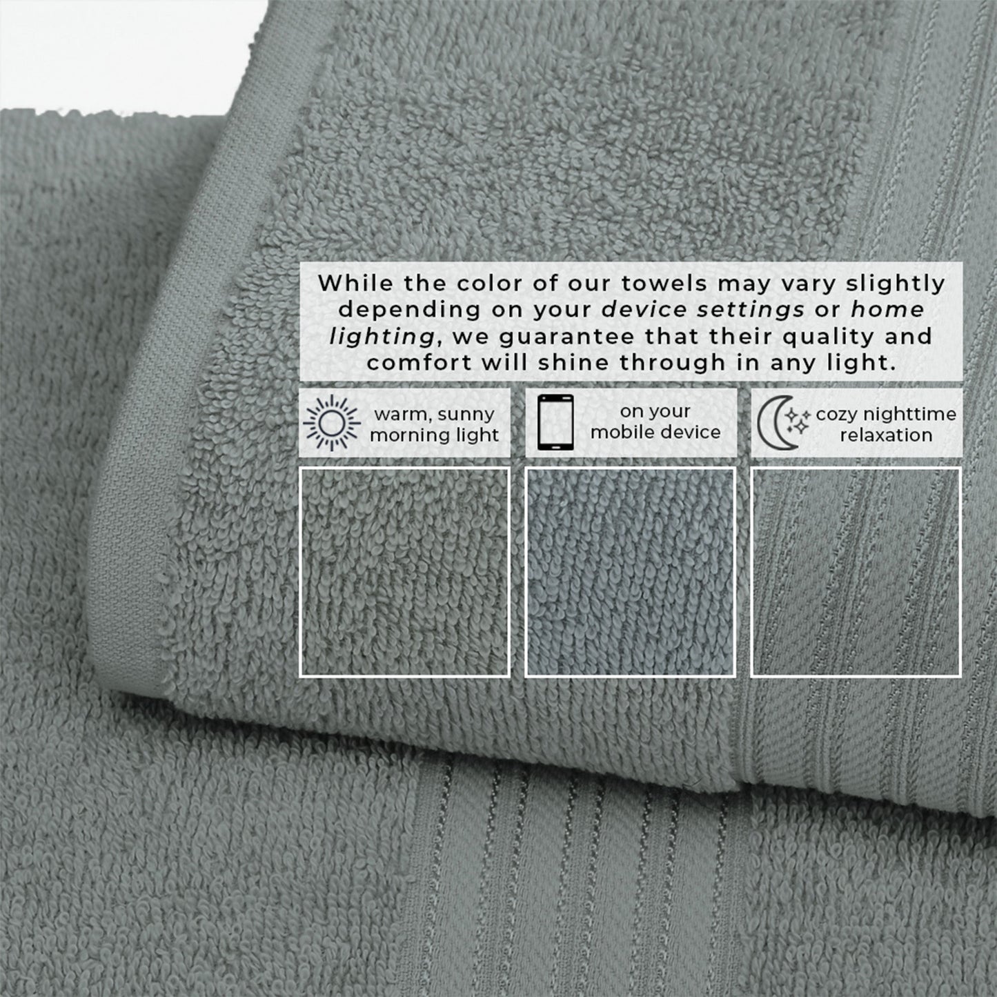 Super Soft and Lightweight Cotton Bath Towels