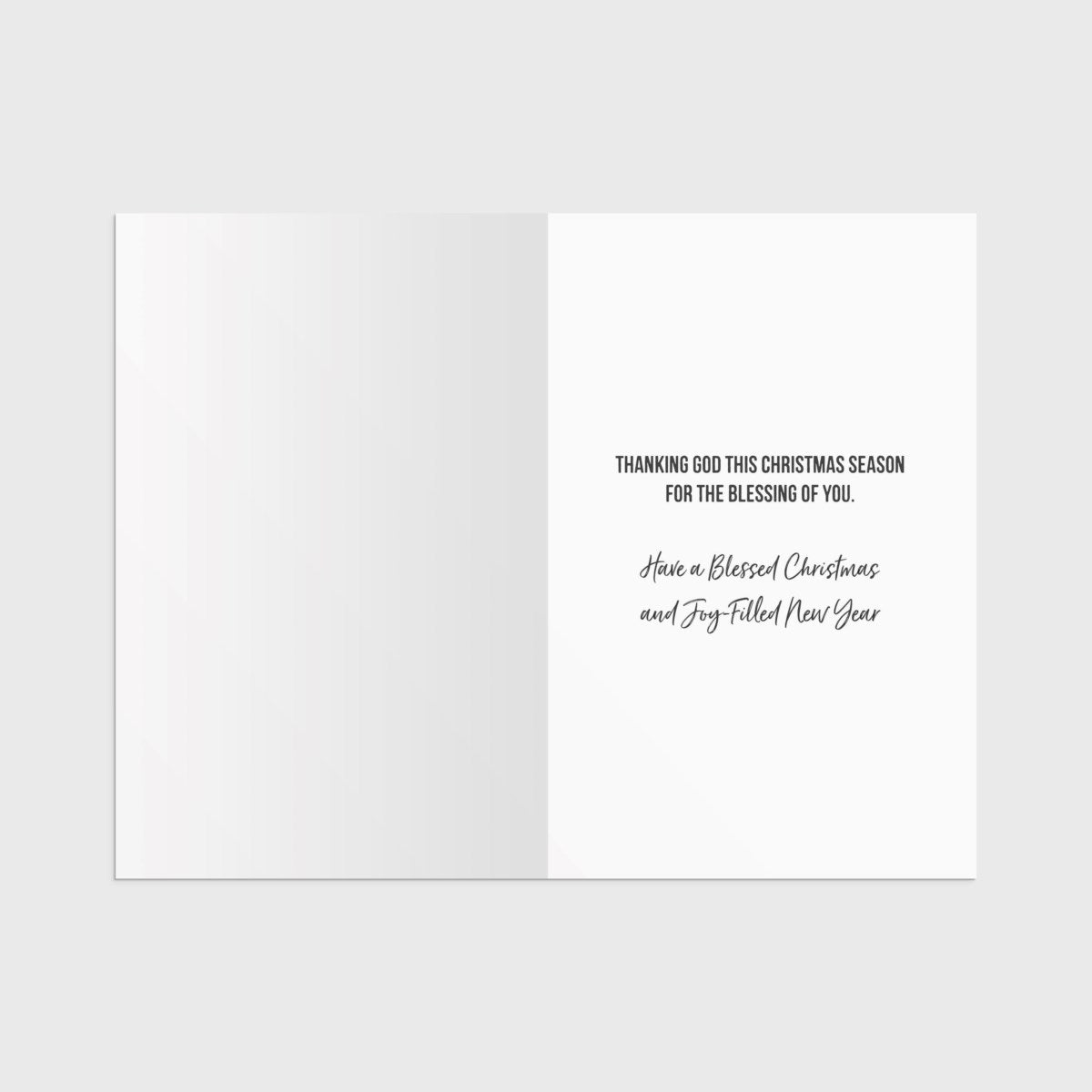 Bénédictions de Dieu - Coffret de 18 cartes de Noël