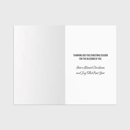 Bénédictions de Dieu - Coffret de 18 cartes de Noël