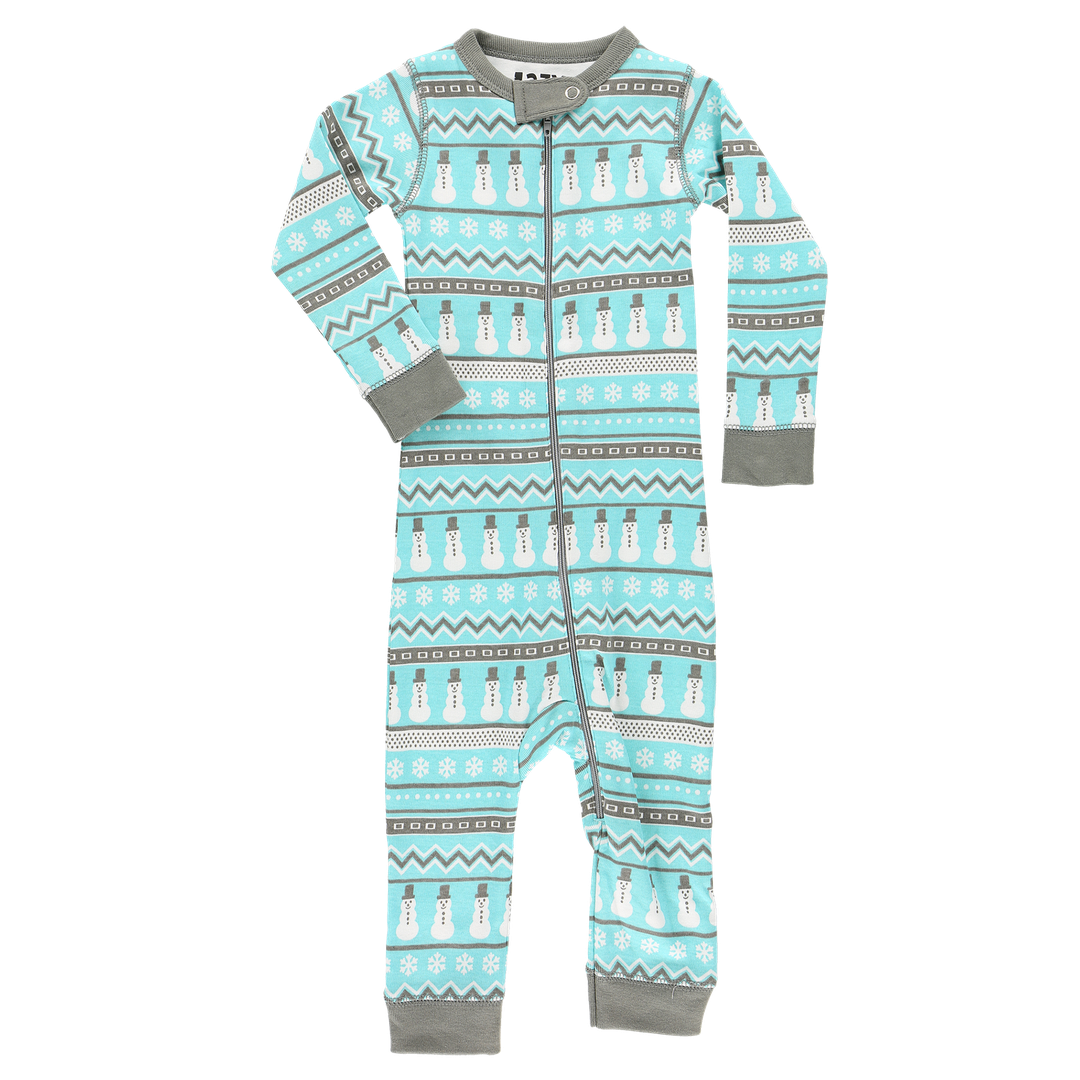 Nordic Snowman Union Suit -