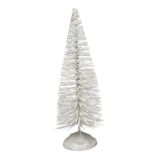 Radiant 9" White Bottle Brush Tree - Tampa Home & Garden Store