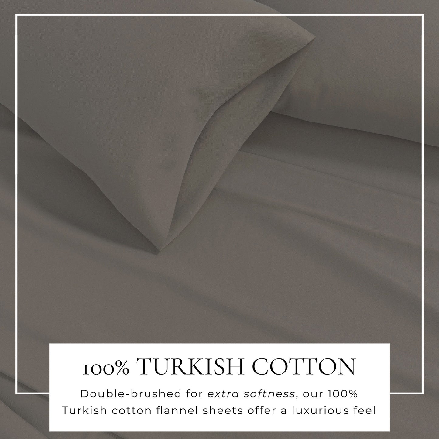 Soft and Natural Cotton Flannel Sheet Set