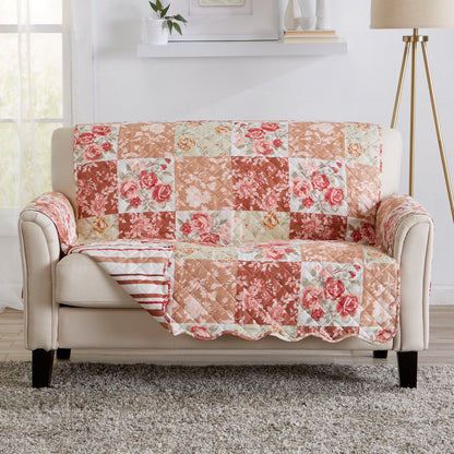 Stylish Floral Patchwork Cover and Protector