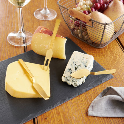 Premium Gold Cheese Knife Set of Three Pieces