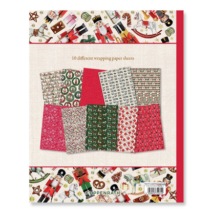 Nutcracker Christmas Wrapping Paper Book Gift Wrapping The Country Christmas Loft 10 sheets on Tampa Home & Garden Store