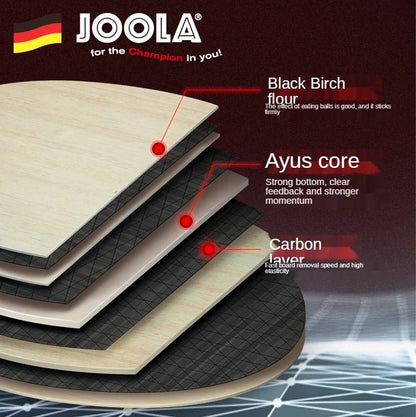 Carbon table tennis racket – JOOLA 5-Star paddle with Ayus core and carbon layer on Tampa Home & Garden Store