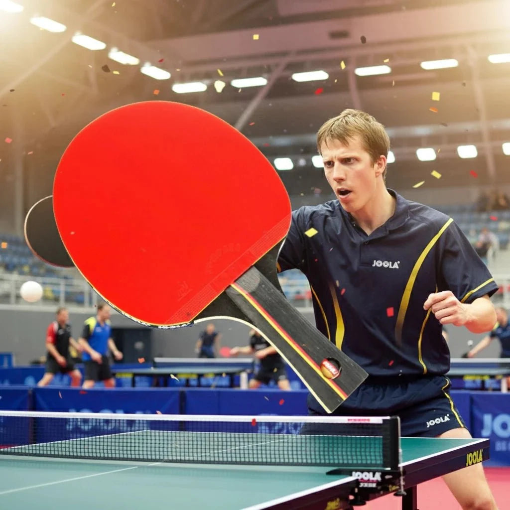 Carbon Table Tennis Racket EstaliosFit red paddle with carbon blade on Tampa Home & Garden Store