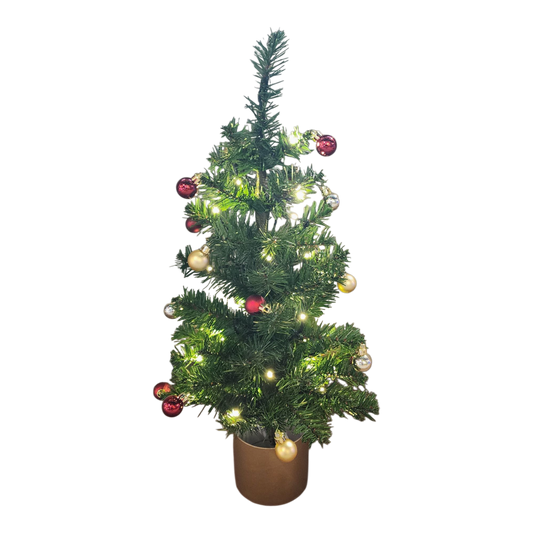 Árbol Express de 24 pulgadas - Luces transparentes