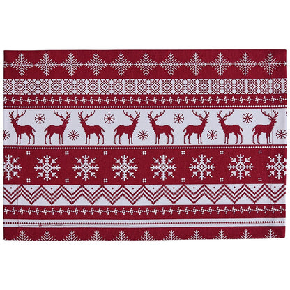 Mantel individual Fairisle de Patricia Heaton Home Holiday