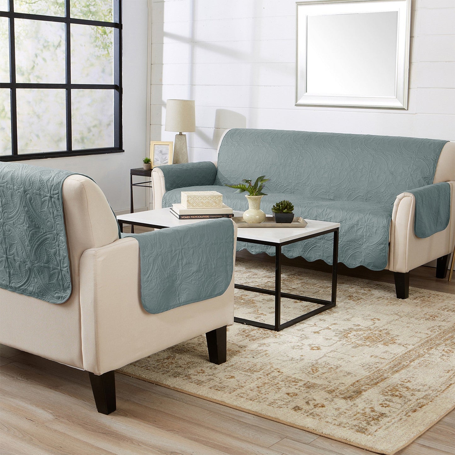 Medallion Solid Color and Furniture Protector