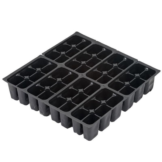 48 Cell Seed Tray Jumbo Seeding Tray Recycled (Sheet of 8, 6 Packs)