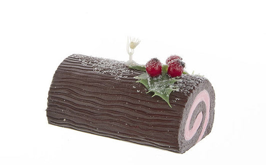 Yule Log Cake Ornament - - Tampa Home & Garden Store