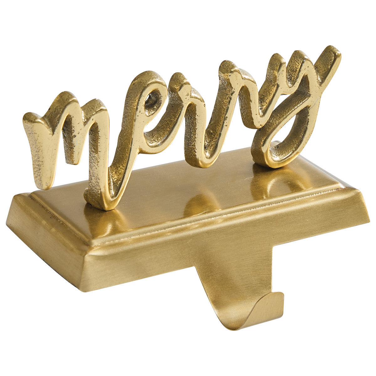 Percha para medias navideñas