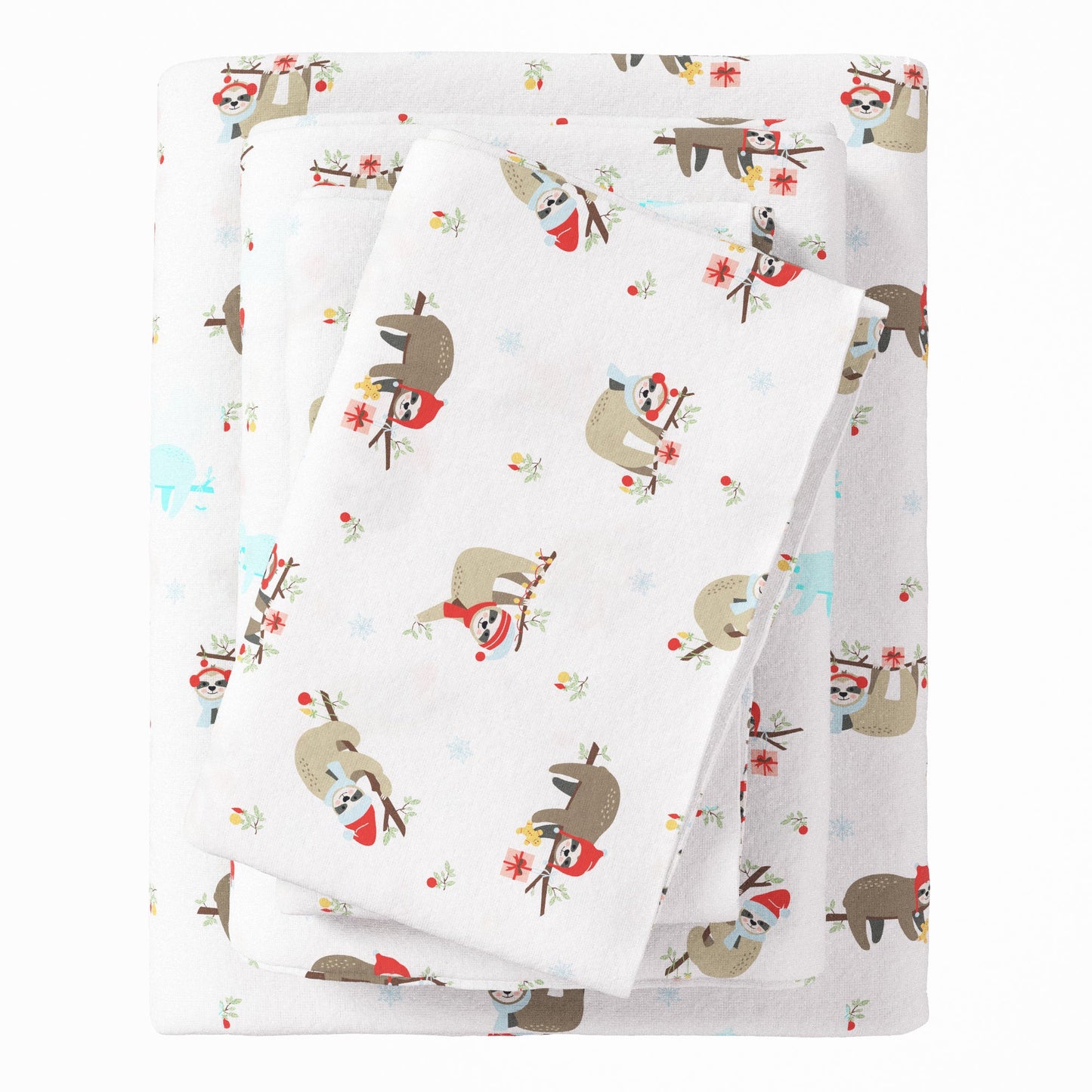 Soft and Plush Turkish Cotton Christmas Sheets