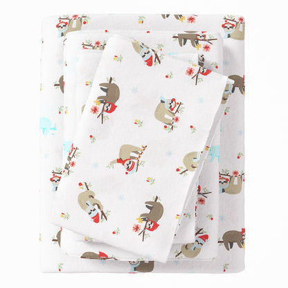 Soft and Plush Turkish Cotton Christmas Sheets