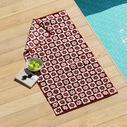 Velour Cotton Beach Towels and Maui Two Pack
