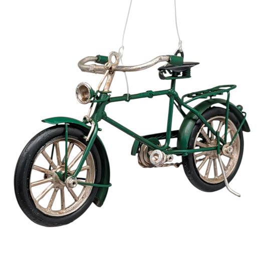 Green Bike Ornaments - Tampa Home & Garden Store