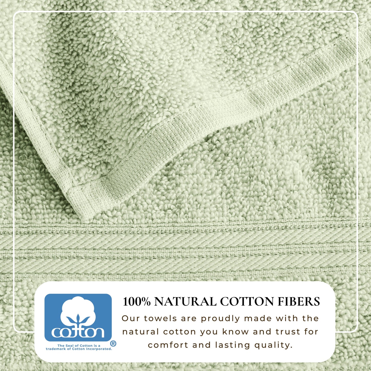 Super Soft and Lightweight Cotton Bath Towels