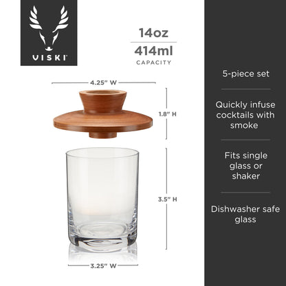 Alchemi Single Serve Smoked Cocktail Kit for Bar