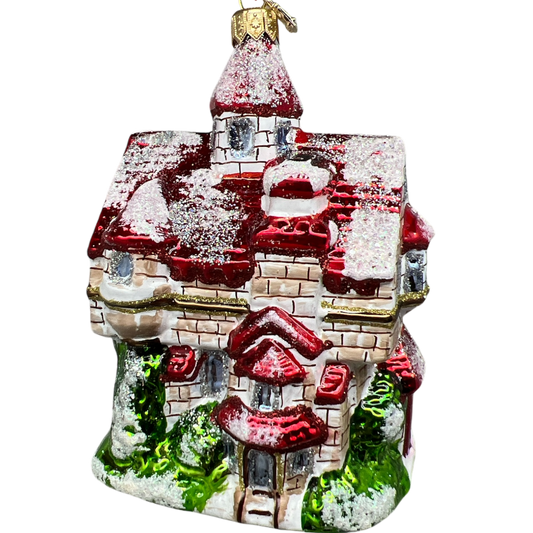 Santa Castle  Ornament - Tampa Home & Garden Store