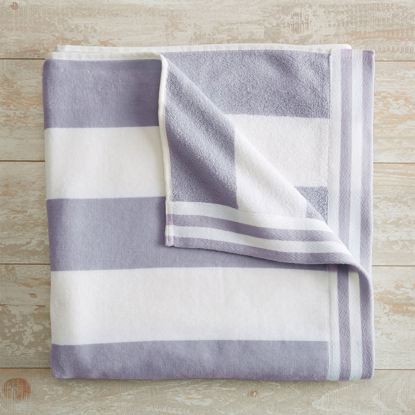 Striped Cabana Beach Towel and Soft Pastel Colors