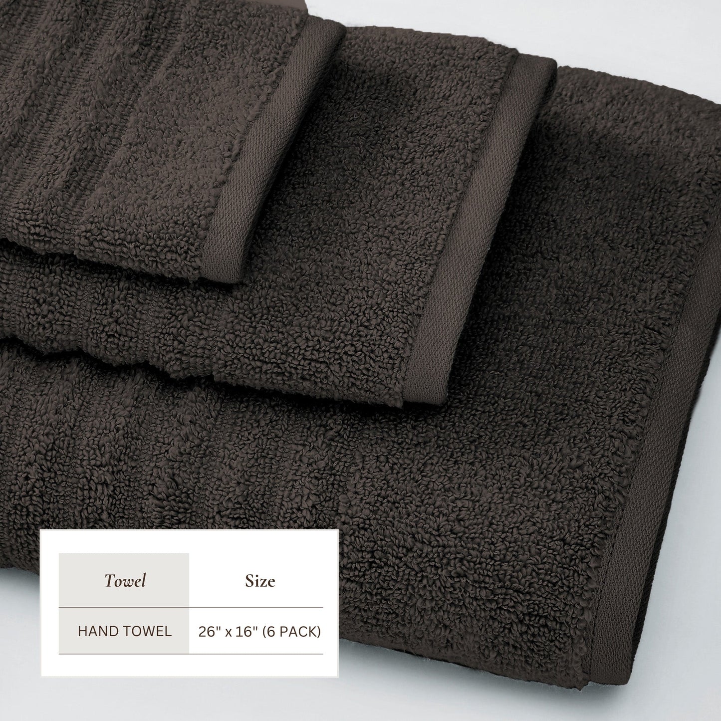 Luxury Combed Cotton and Ribbed Bath Towels