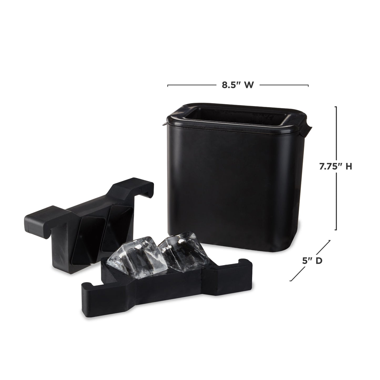 Slow Freeze Clear Glacier Ice and Cube Set