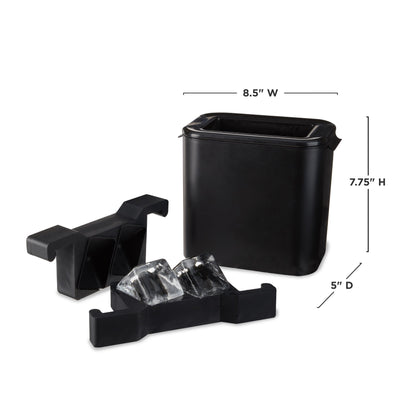 Slow Freeze Clear Glacier Ice and Cube Set