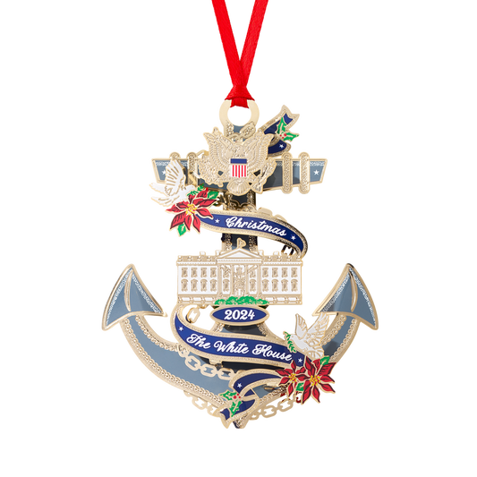 2024 White House Ornament - Jimmy Carter - Tampa Home & Garden Store