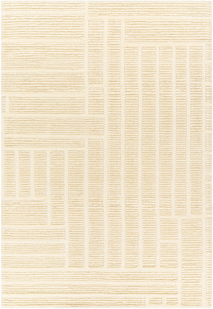 Kelburn Area Rug by Boutique Rugs in cream geometric woven pattern on Tampa Home & Garden Store