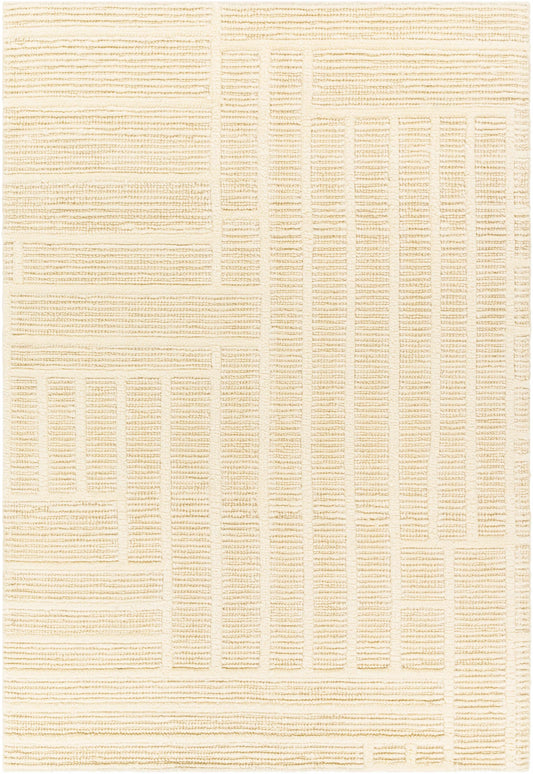 Kelburn Area Rug by Boutique Rugs in cream geometric woven pattern on Tampa Home & Garden Store