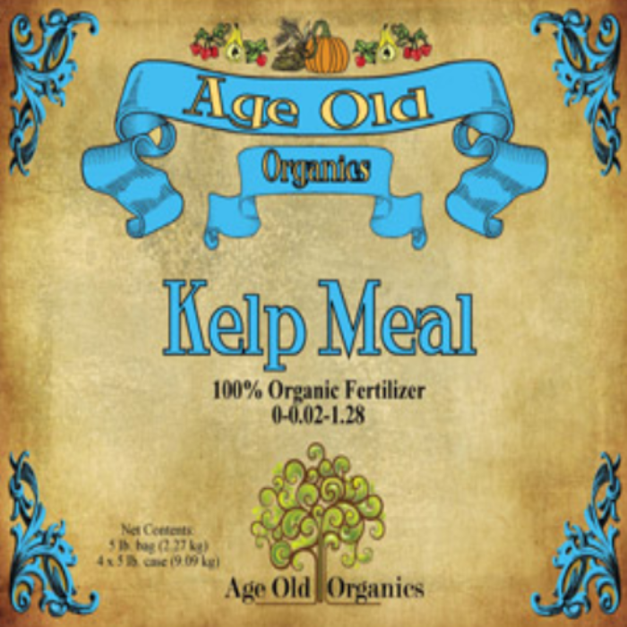 Kelp Meal organic fertilizer 100% organic NPK 0-0.02-1.28 Age Old Organics on Tampa Home & Garden Store