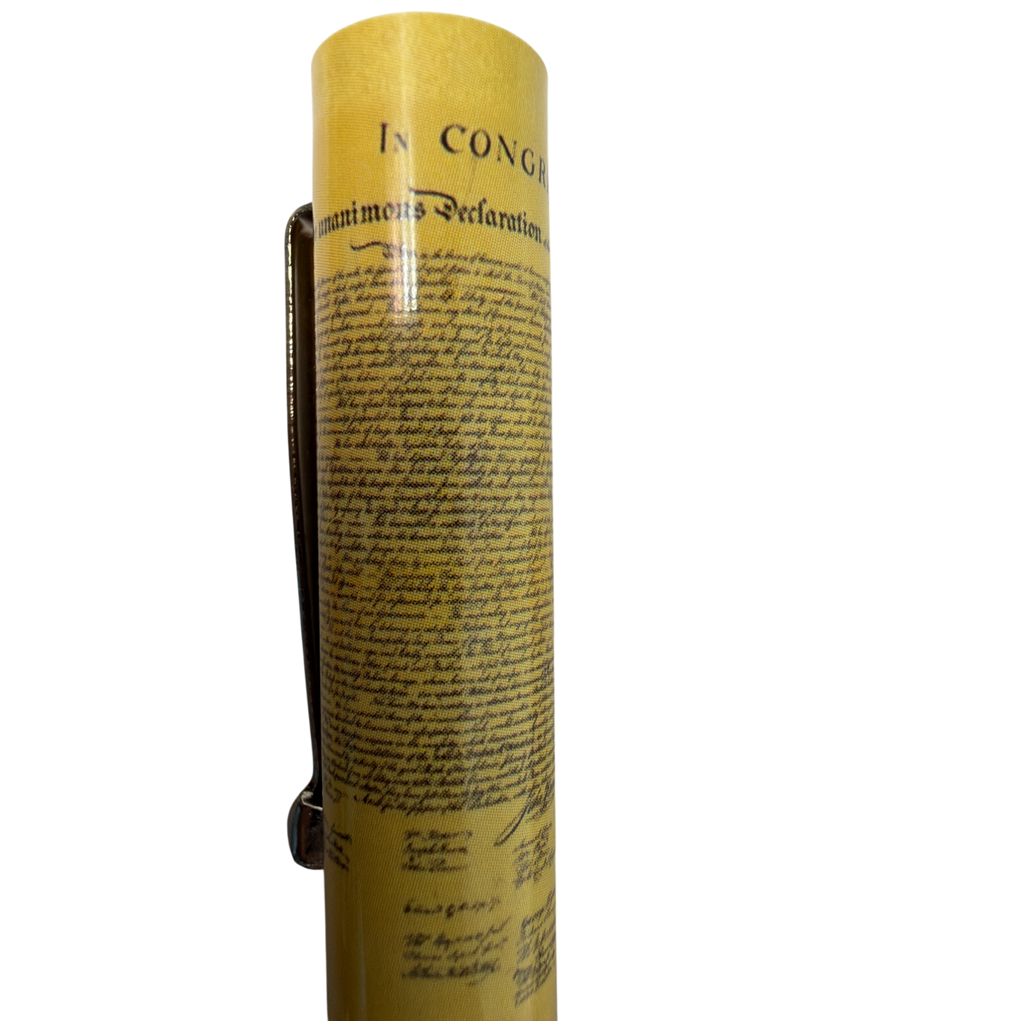 Photo Pen Declaration of Independence pen with parchment wrap The Country Christmas Loft on Tampa Home & Garden Store