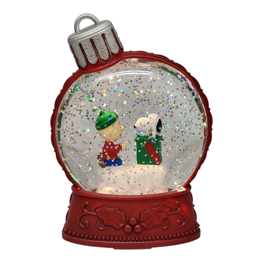 Peanuts Lighted Holiday Shimmer - Charlie Brown and Snoopy - Tampa Home & Garden Store