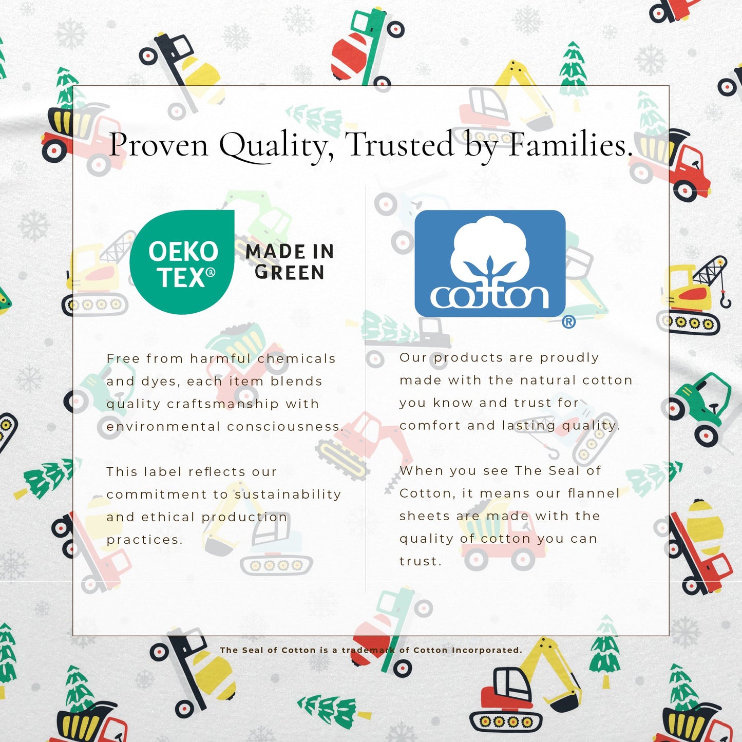 Soft and Plush Turkish Cotton Christmas Sheets