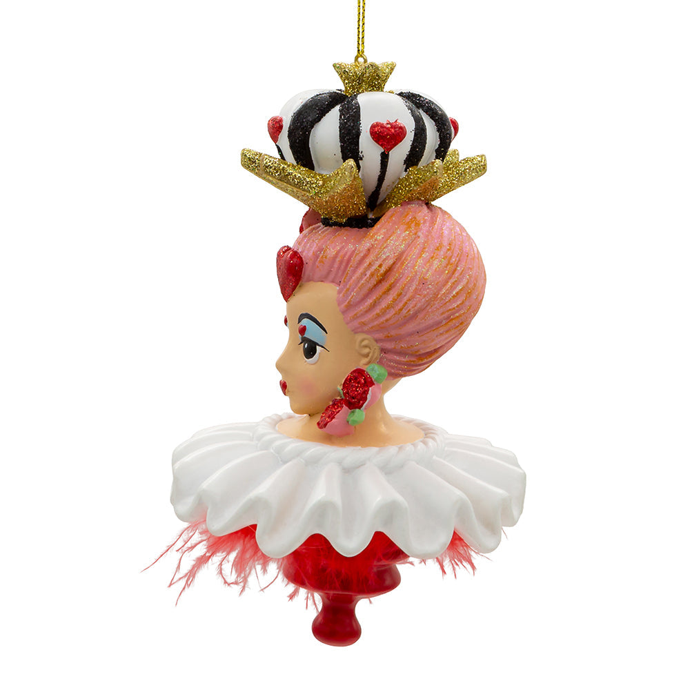 Adorno de sombrero de Alicia en el País de las Maravillas - Reina de Corazones