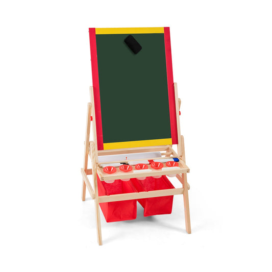 Flip-Over Double-Sided Kids Art Easel - Tampa Home & Garden Store