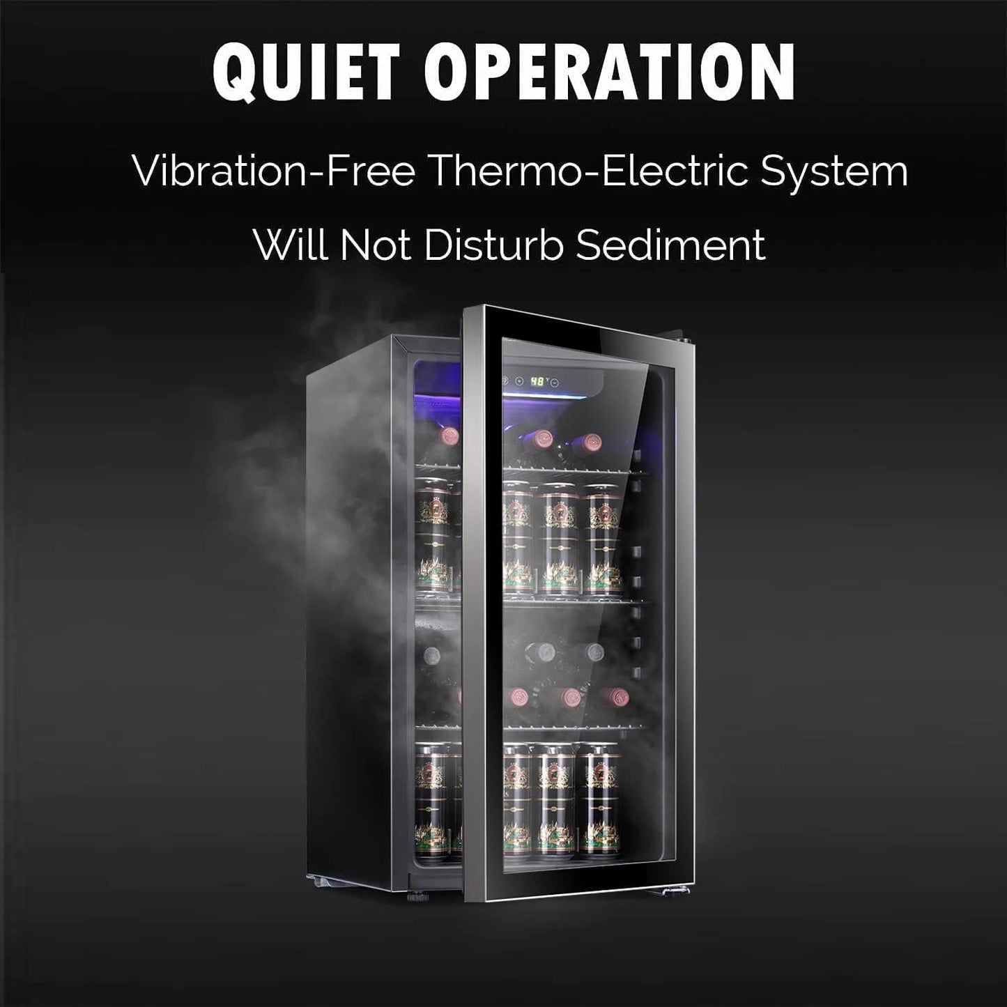 3.2 cu.ft  Wine Cooler/Cabinet Beverage Refrigerator W5899H