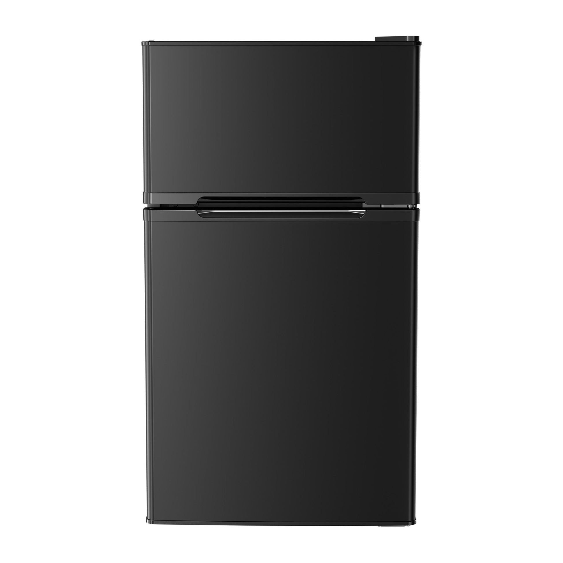 Kismile 3.2 Cu Ft mini fridge with freezer, black compact fridge with bottom freezer drawer on Tampa Home & Garden Store