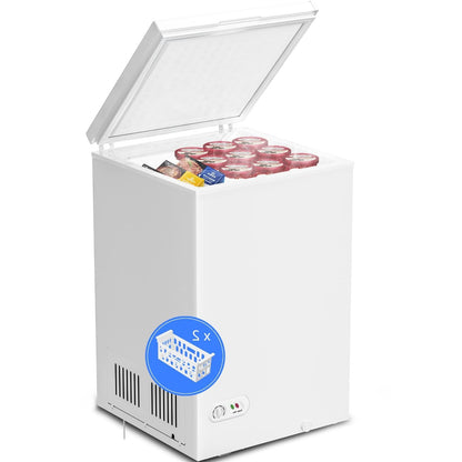 Congélateur coffre Kismile de 3,5 pieds cubes 