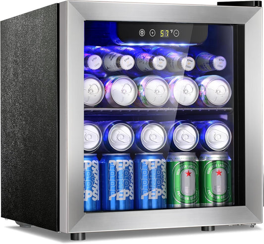 Kismile Refrigerador de bebidas de 48 latas 58036RWC0 