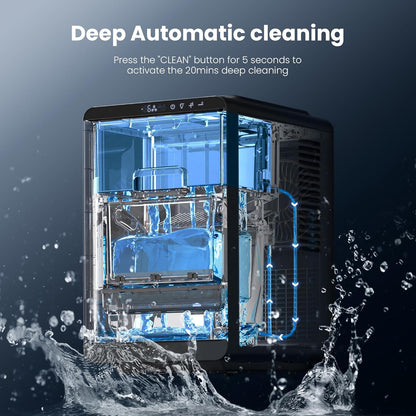 Máquina para hacer cubitos de hielo cuadrados transparentes Kismile 58003RIM0 