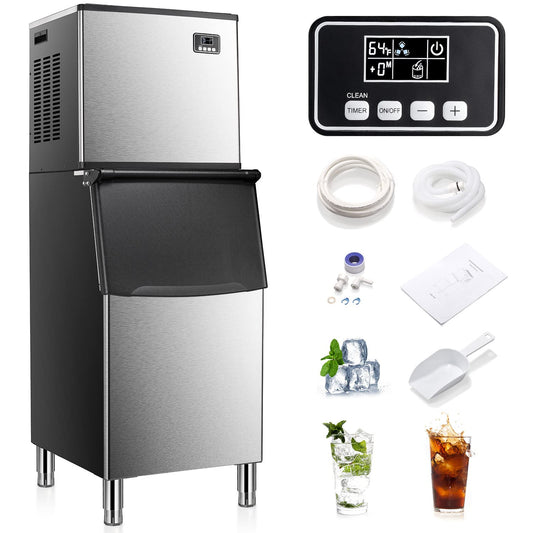 Máquina de hielo comercial dividida de 353 lb/24 h Z58160