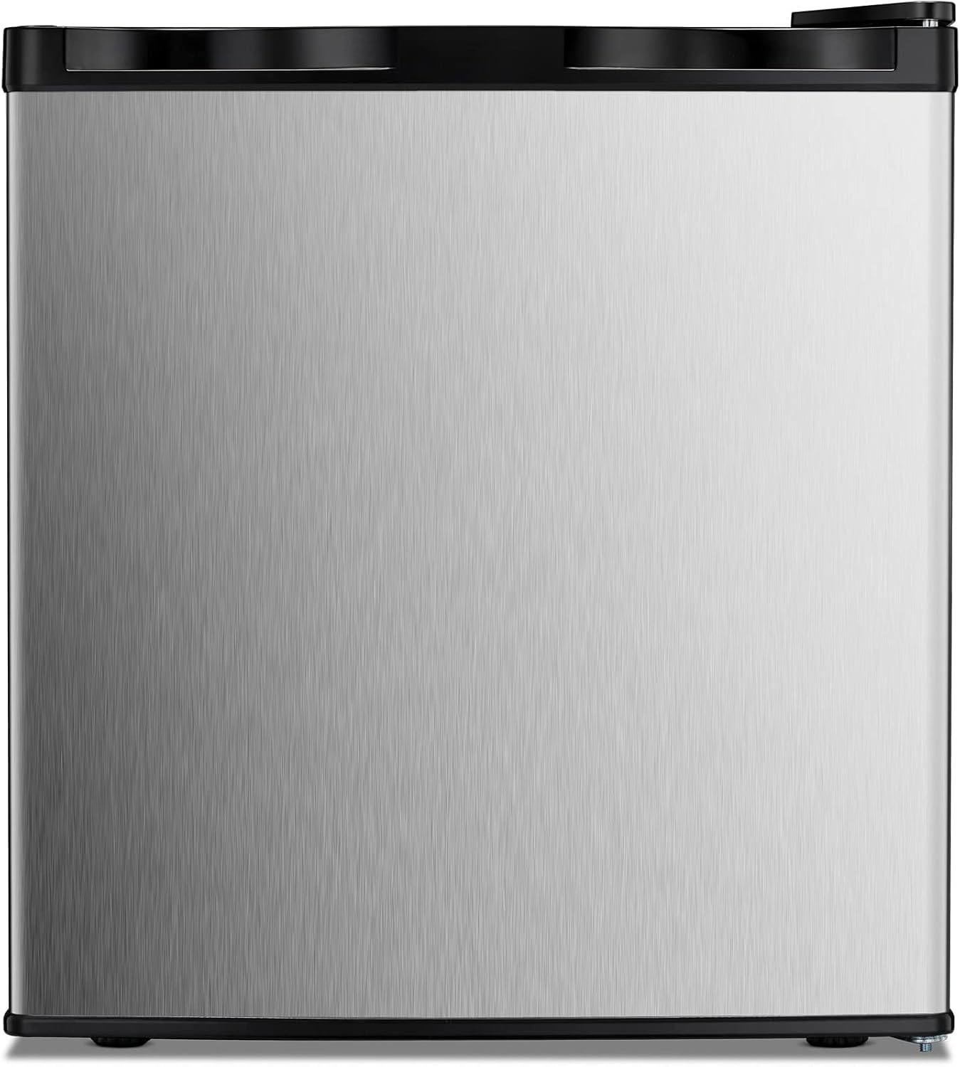 Minicongelador Kismile, congelador vertical de 1.1 pies cúbicos con puerta reversible simple 