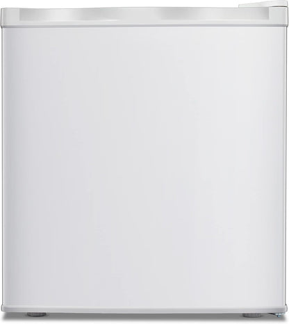 Minicongelador Kismile, congelador vertical de 1.1 pies cúbicos con puerta reversible simple 