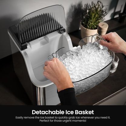 Máquina de hielo para encimera Kismile Nugget Z5815NB 