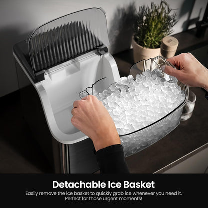 Máquina de hielo para encimera Kismile Nugget Z5815NB 