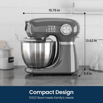 Modern Stand Mixer 5.5-Quart, 12-Speed CF3715
