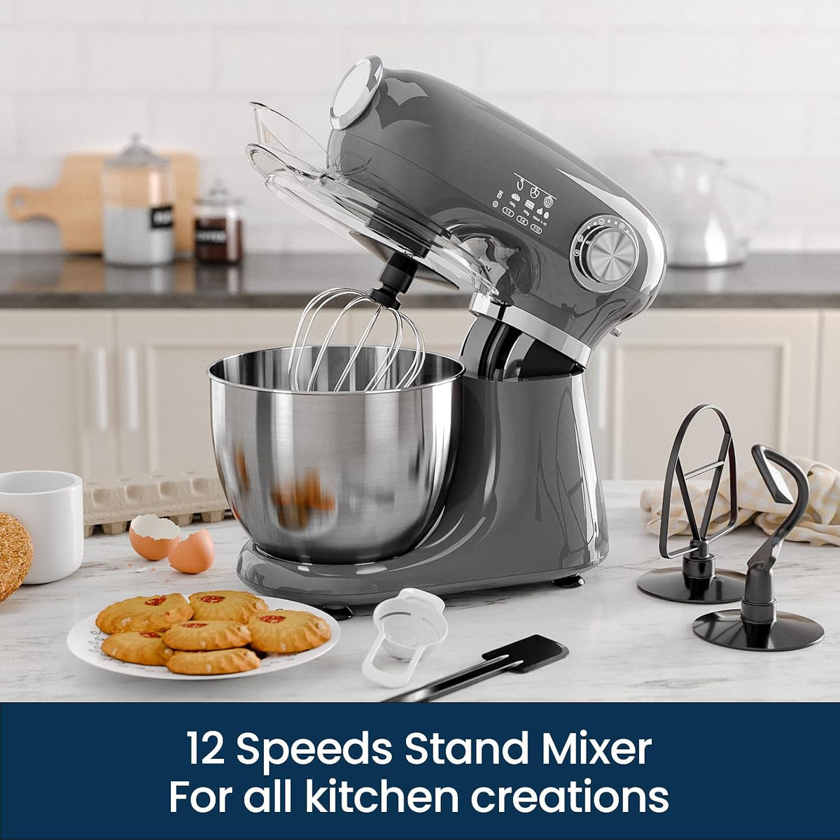 Modern Stand Mixer 5.5-Quart, 12-Speed CF3715